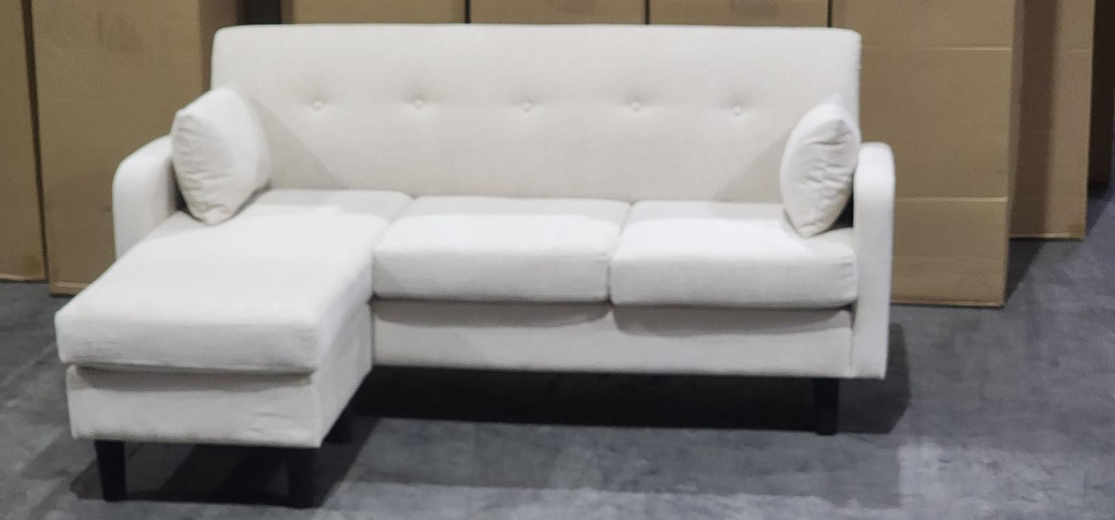 FDI - REERSIBLE 3 SEATER FABRIC SOFA NTE
