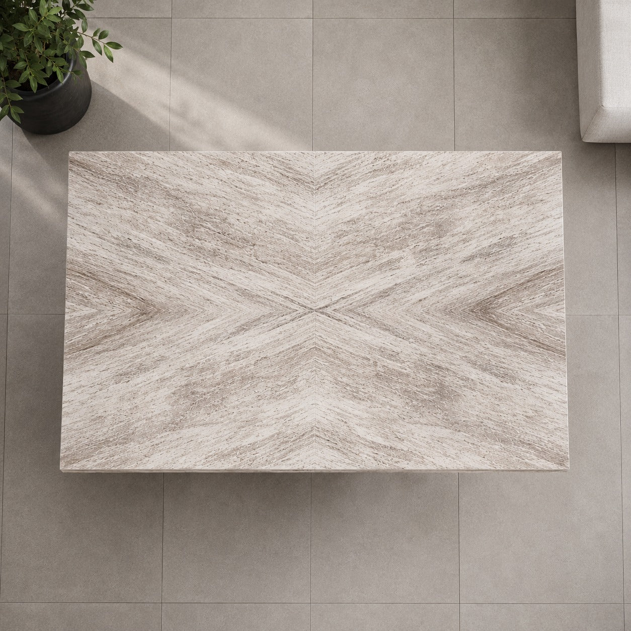 JODY ZINC Coffee Table