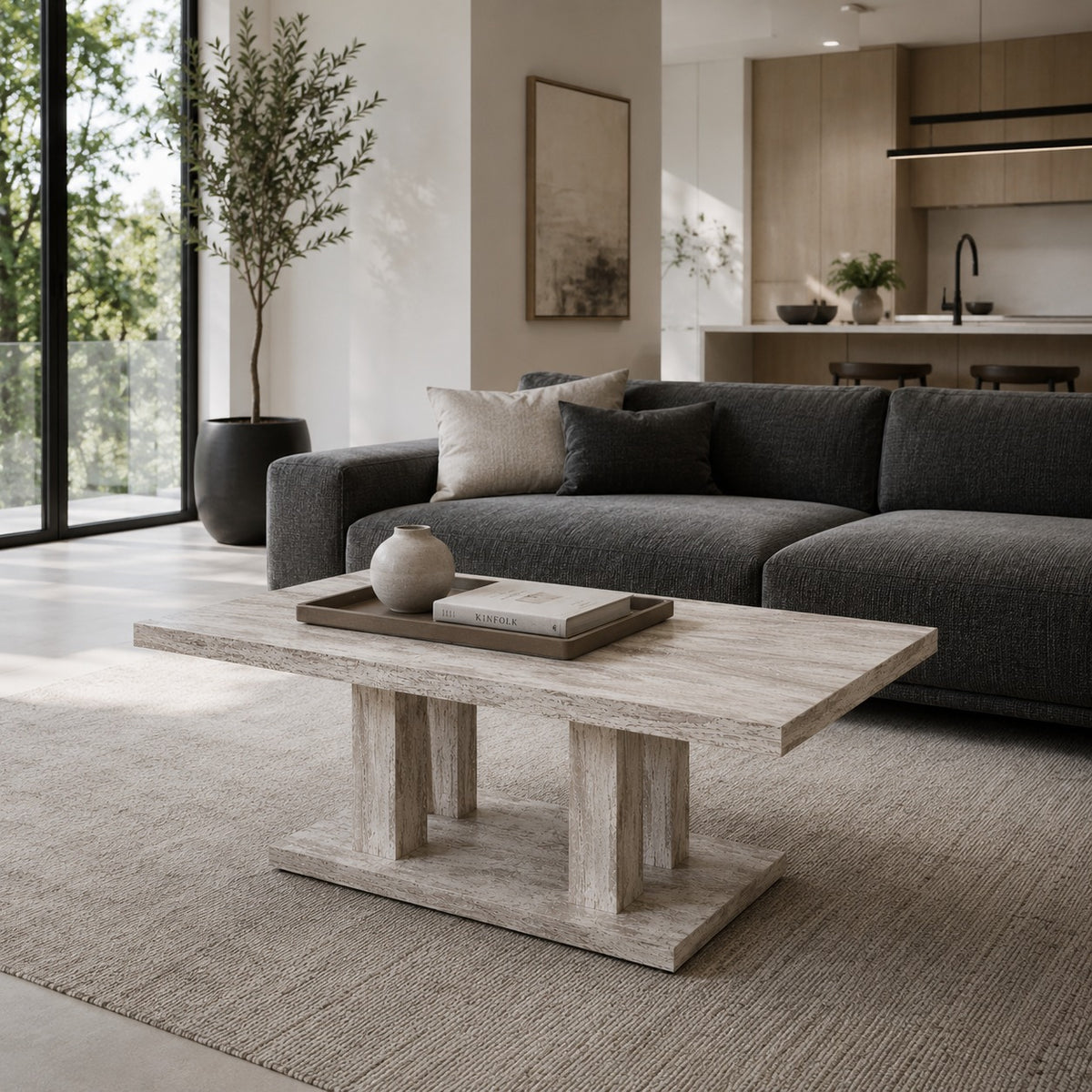 JODY ZINC Coffee Table