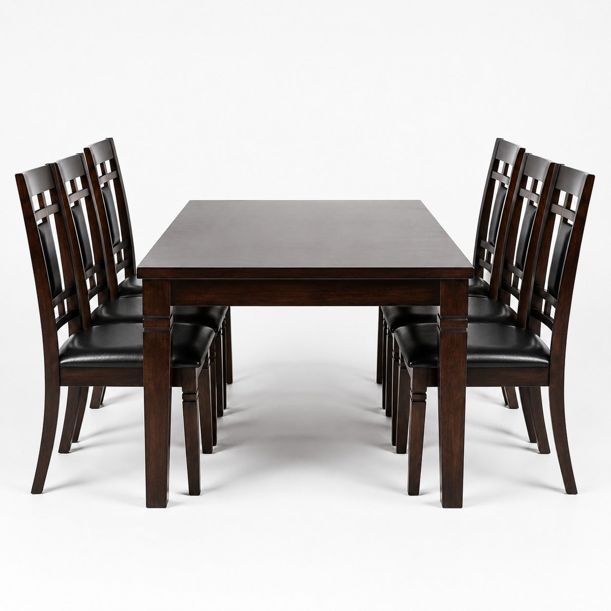 EVA - Wooden Dinning Table - 7 Piece