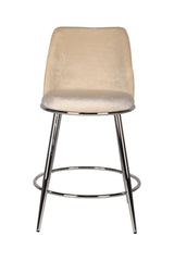 Counter Stool, Set Of 2 - Beige