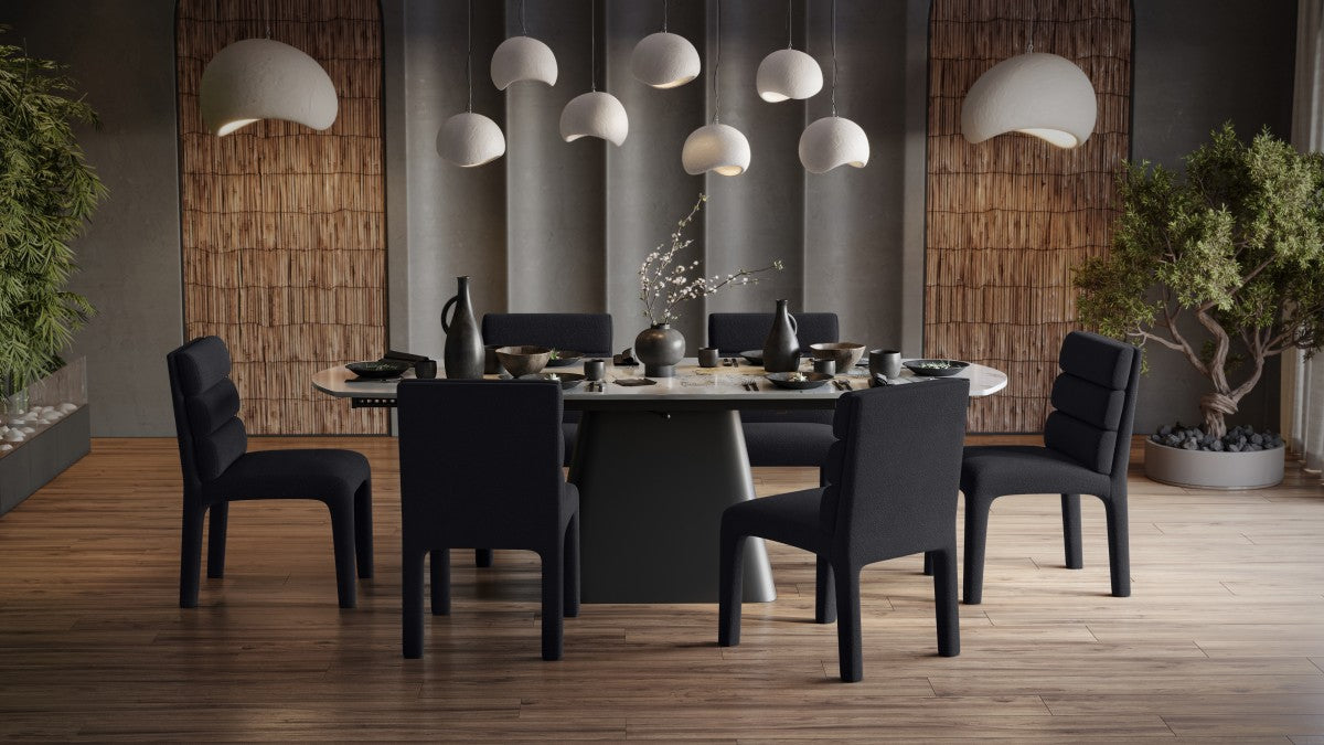 Dining Chair, Set Of 2 - Black