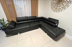 Vegas Sectional 5 Seater PU