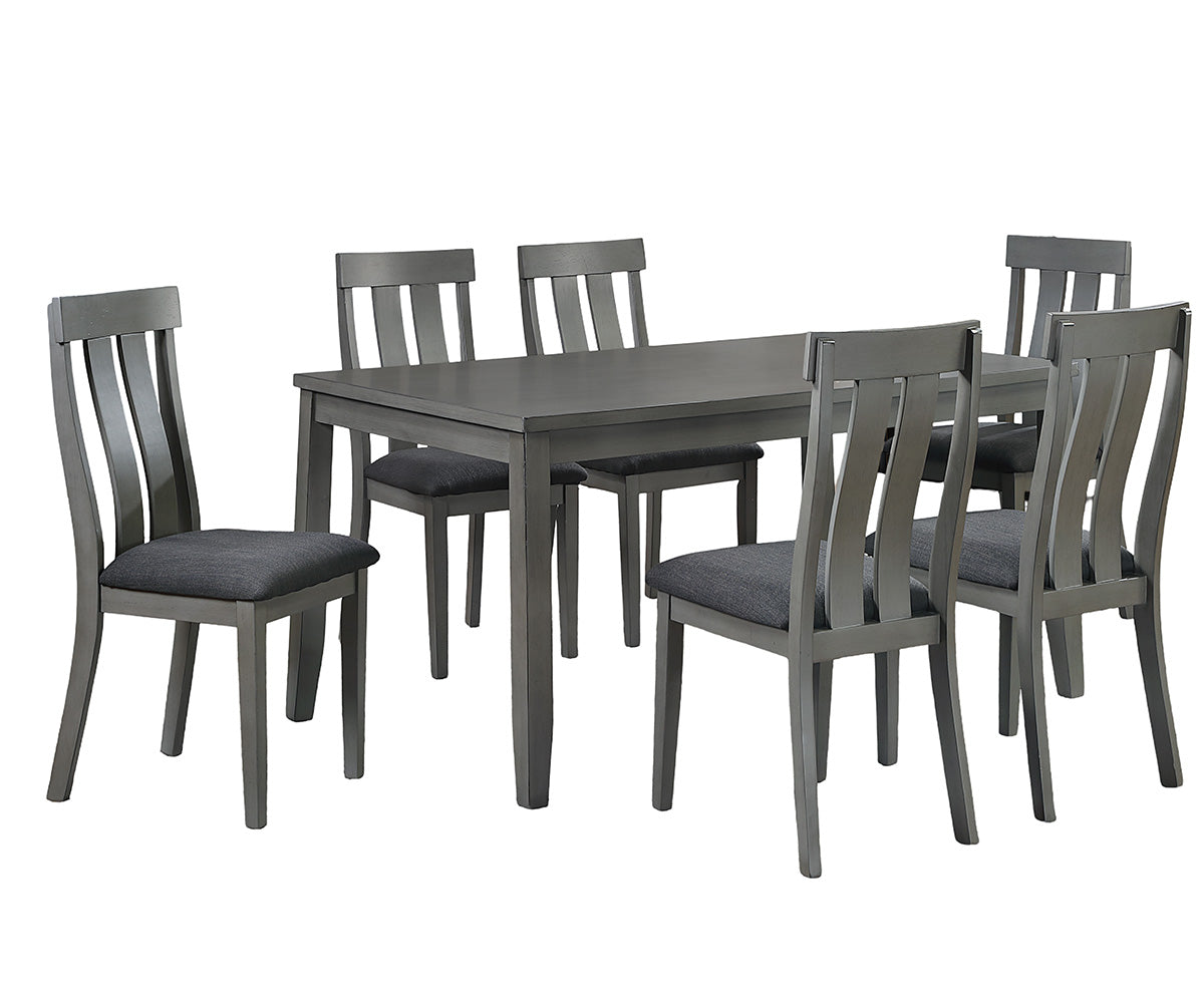 Mira 7-Piece Contemporary Dining Set