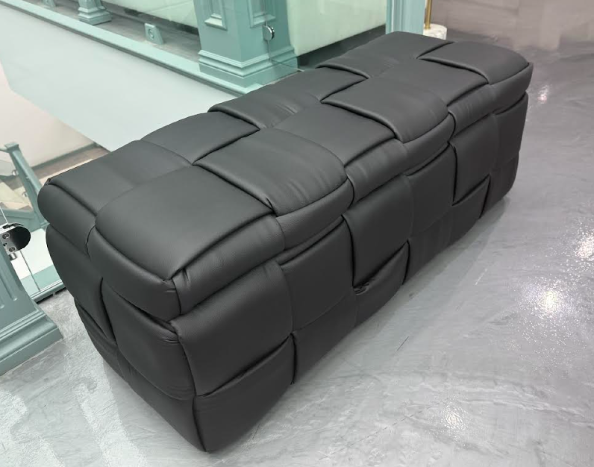 Storage Ottoman - Black
