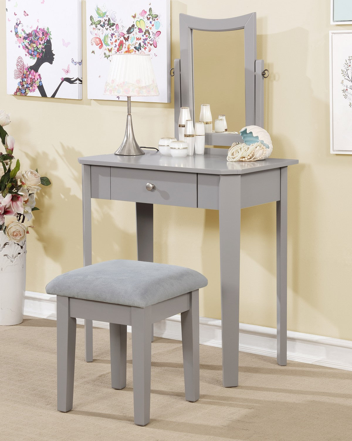 Vanity Set - Grey