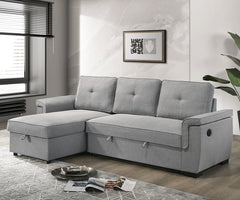 Apollo Linen Fabric Reversible Sofa Bed RAW005